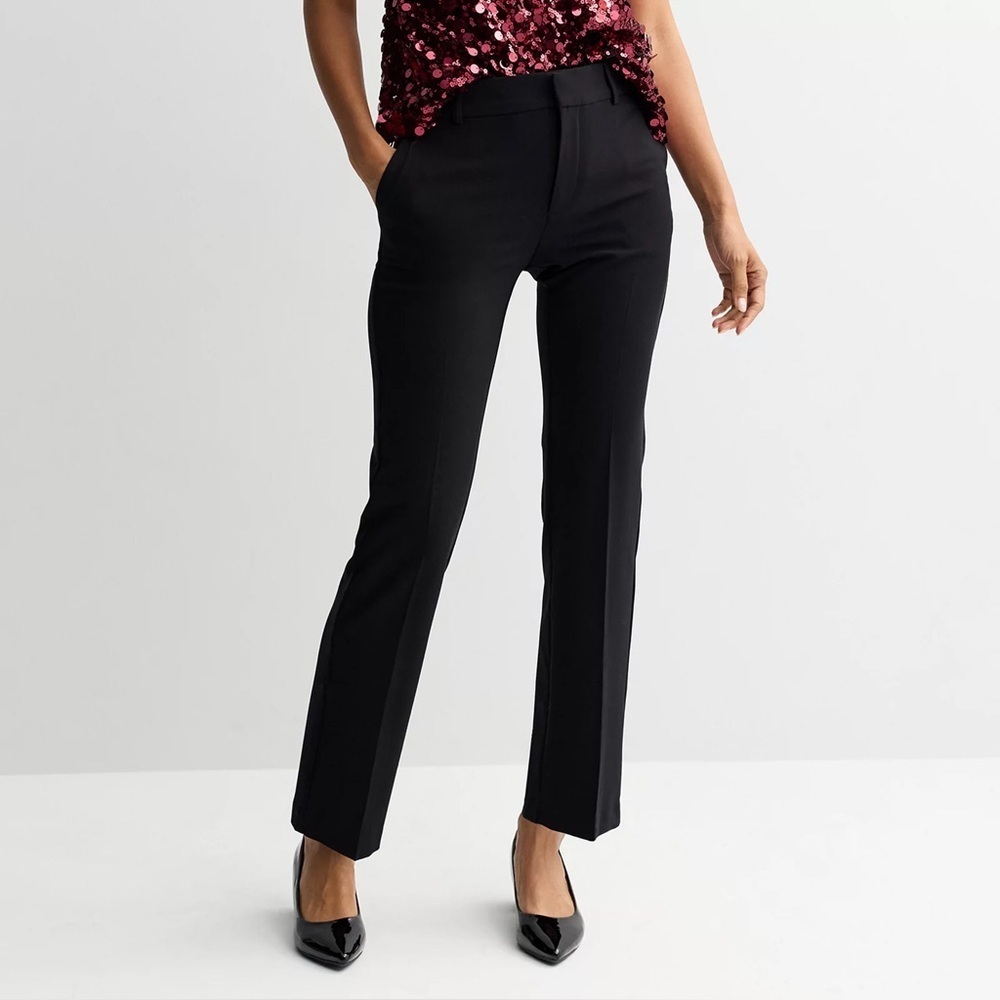 Nine West Women’s Black Flare Dress Pants 10S
